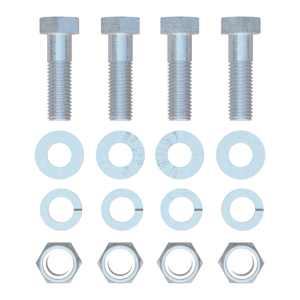 CURT Replacement R-Series 5th Wheel Roller Head Mounting Hardware - 19218
