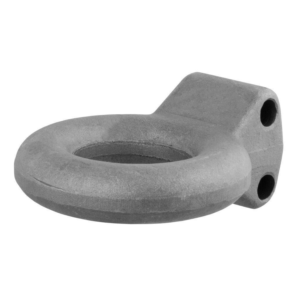 Curt Channel-Style Lunette Ring (12,000 lbs., 3" I.D., Raw) - 48600
