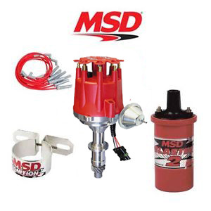 MSD 9913 Ignition Complete Kit Ready to Run Distributor/Wires/Coil - Pontiac V8