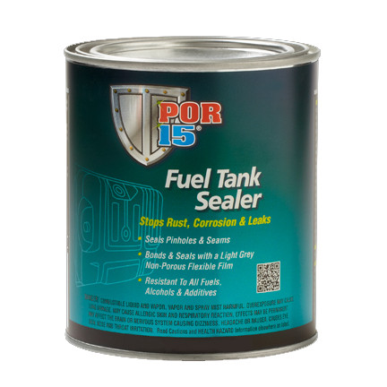 POR 15 49204 POR-15 Fuel Tank Sealer - Repairs & Seals Rusted Gas Tanks - Quart