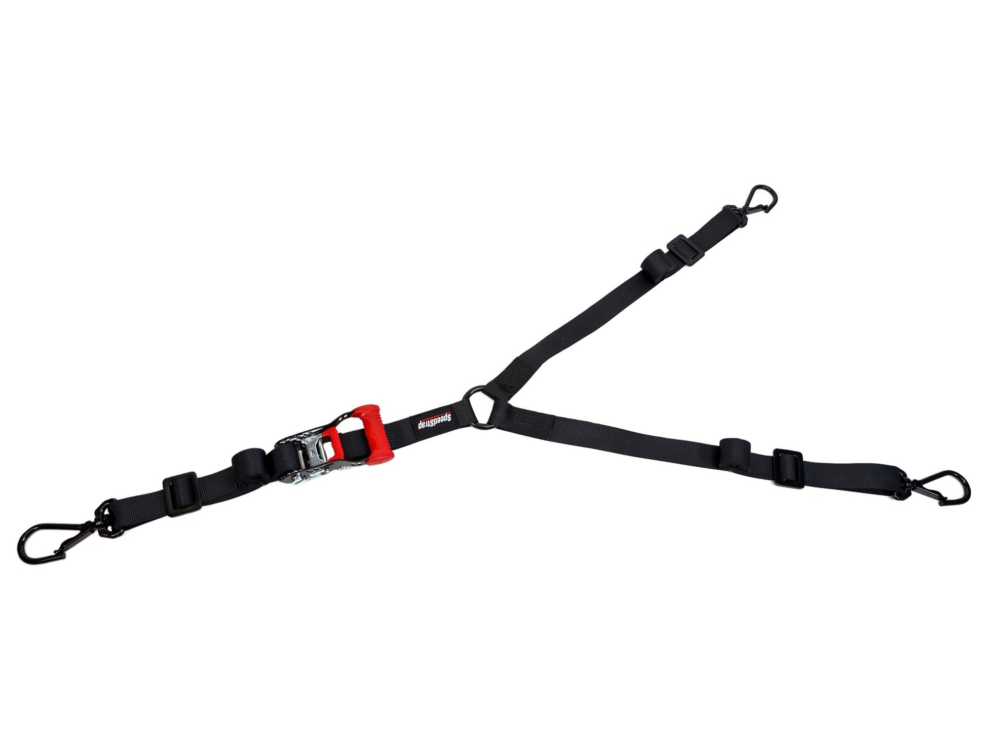 PRP Seats 15500 SpeedStrap 1.5″ 3-Point Spare Tire Tie-Down with Swivel Hooks