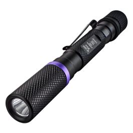 Police Security UV Flashlight - 395NM/6 HR Runtime