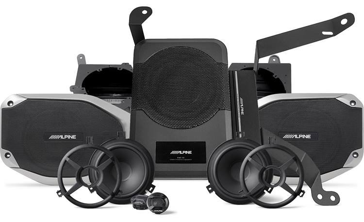 Alpine PSS-24WRA Complete Sound System Upgrade for 18-23 Jeep Wrangler JL & Gladiator JT
