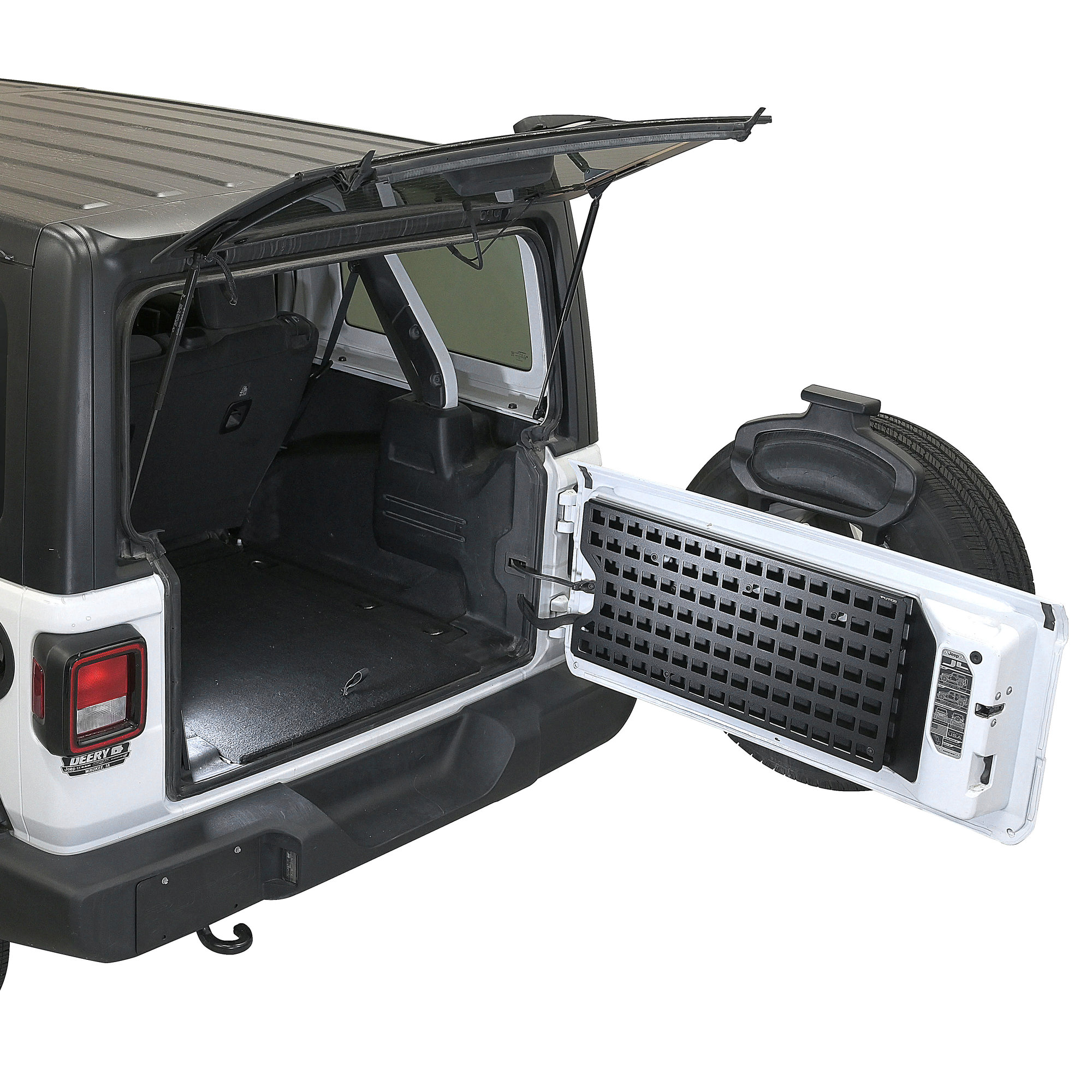Putco 195250T-1 Tailgate MOLLE Panel for 18-23Jeep Wrangler JL