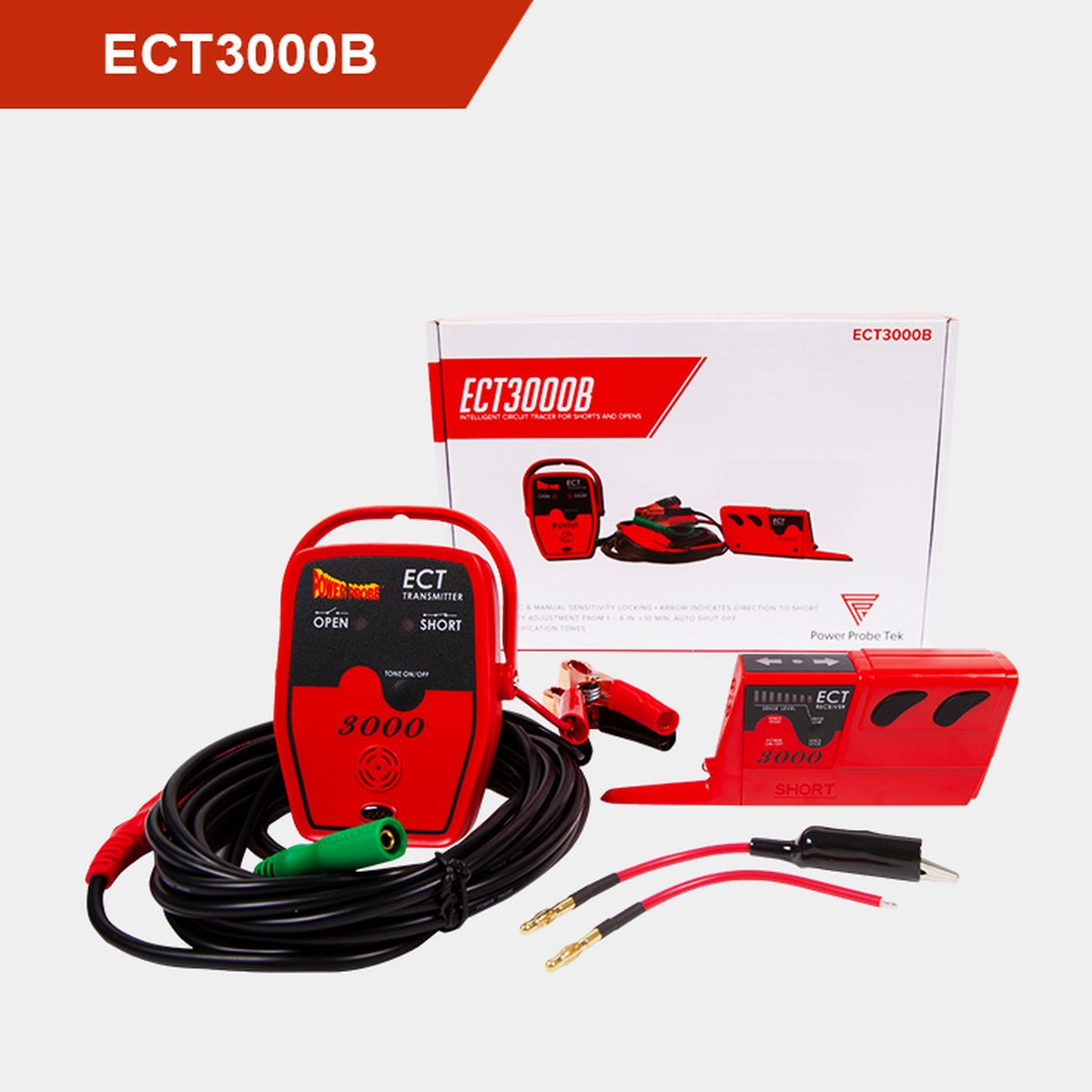 Power Probe ECT3000B Circuit Tracer with Adjustable Distance Indicator