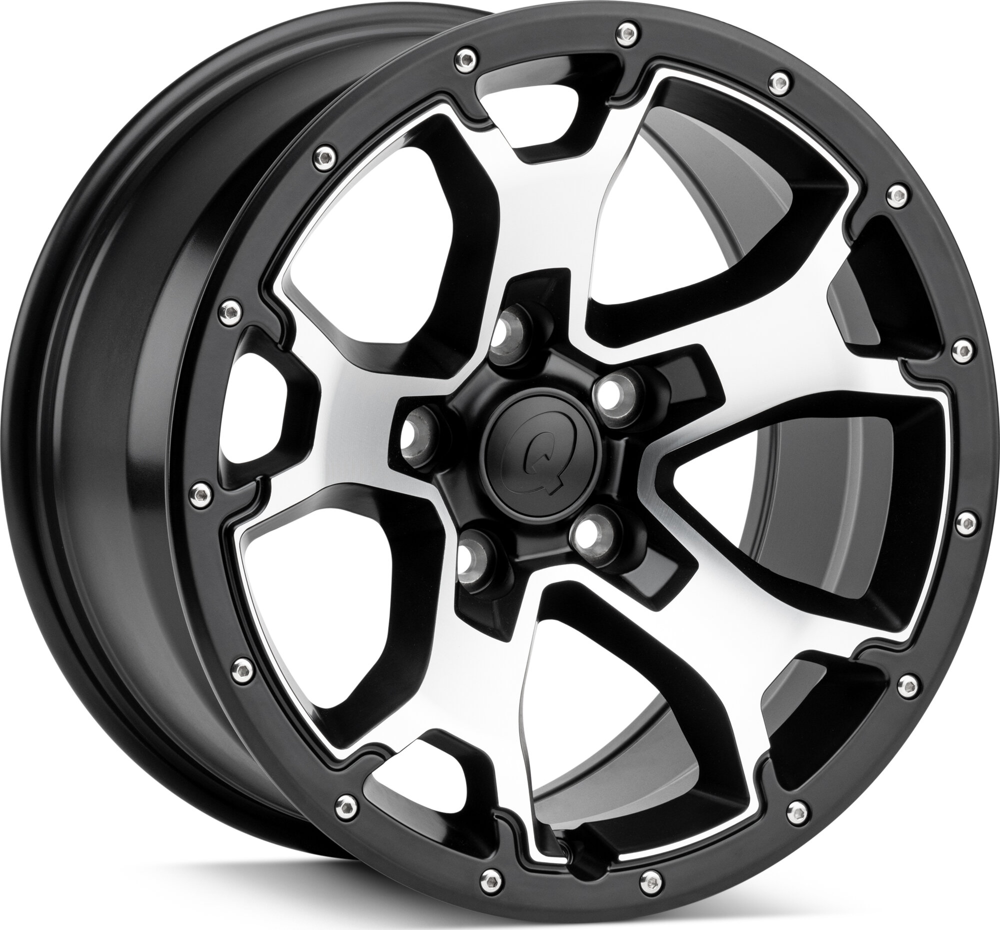 Quadratec Morphic II Wheel 17x8.5 with 5.2in Backspacefor 07-26 Jeep Wrangler JL, JK & Gladiator JT