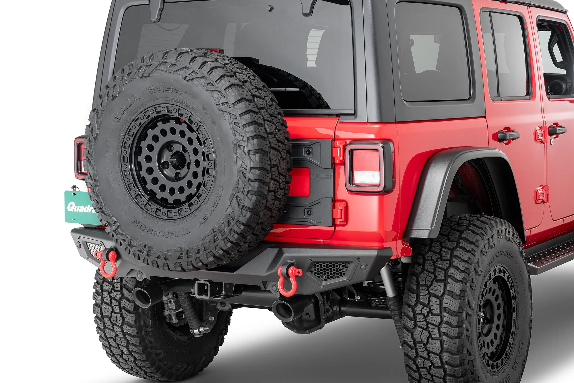 Carnivore Spare Tire Reinforcement Bracket Kits for 18-26 Jeep Wrangler JL
