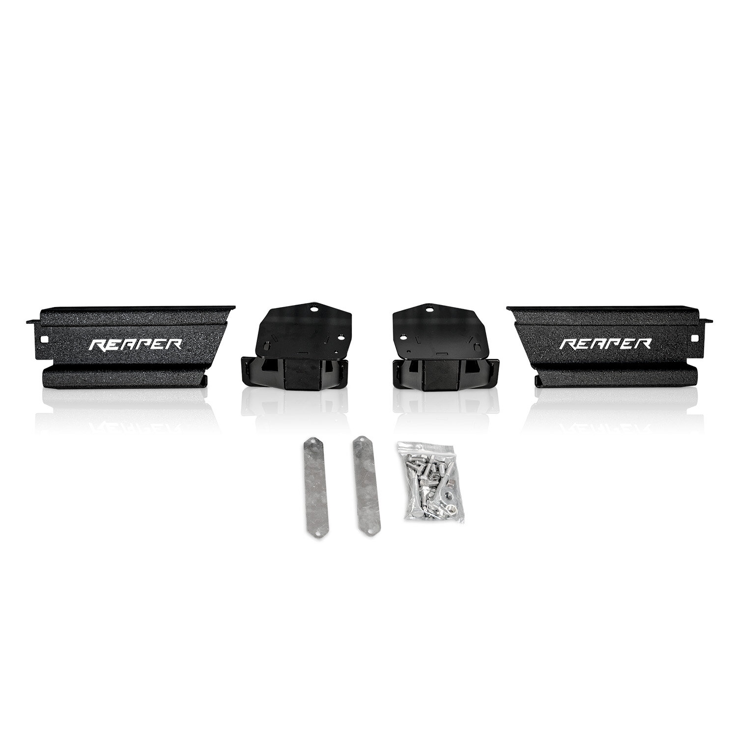 Reaper Off-Road JSR02 Bed Side Steps for 20-26 Jeep Gladiator JT with Immortal R1 Rear Bumper