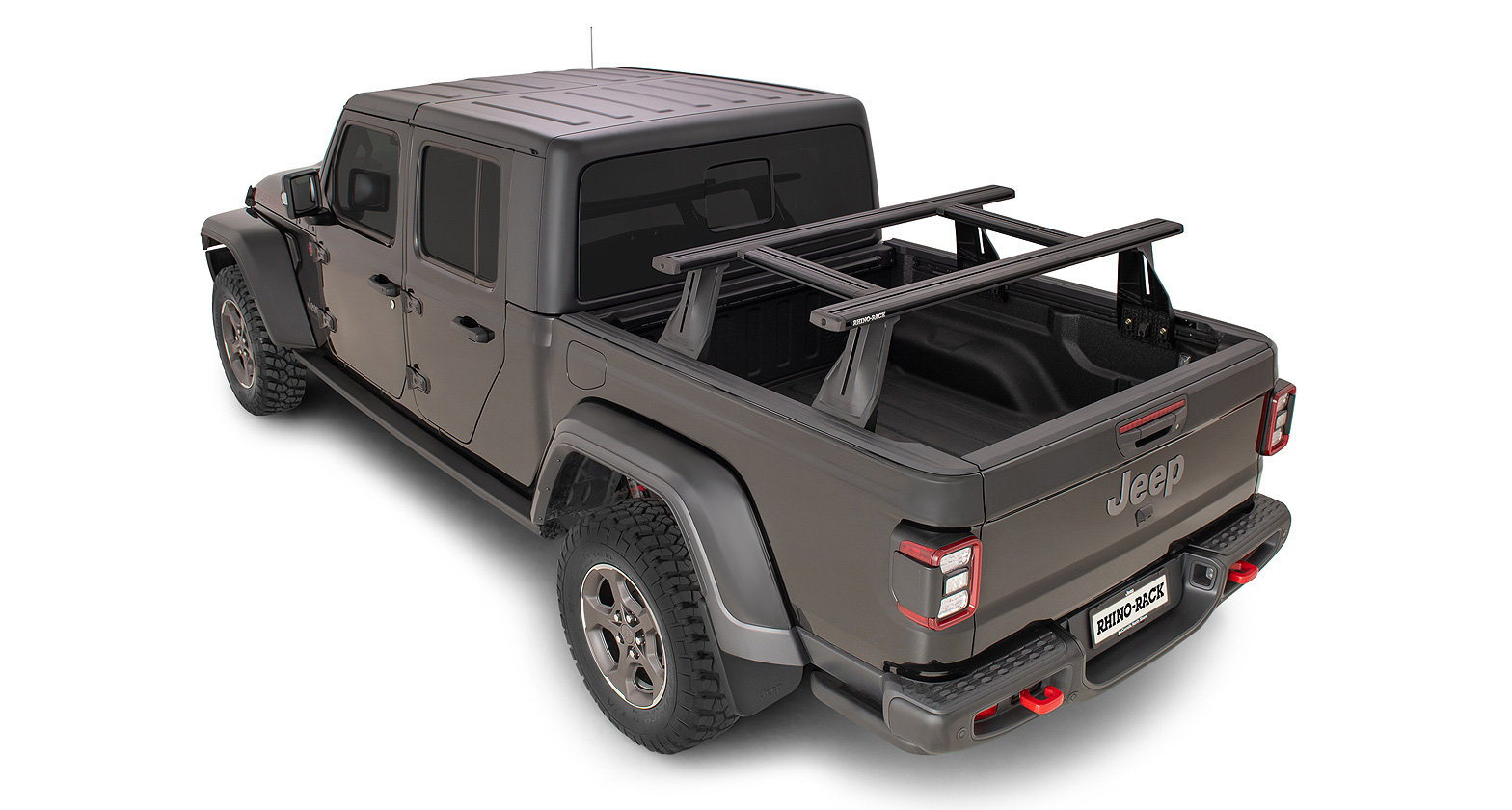 Rhino-Rack Reconn-Deck 2 Bar Truck Bed Systemfor 20-26 Jeep Gladiator JT