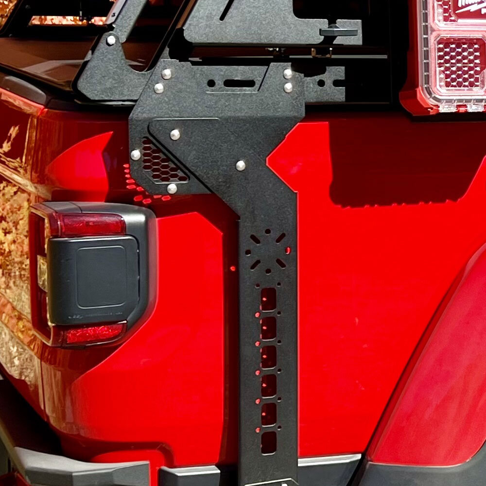 Rock Slide Engineering RK-103-JT1 Gladiator Overland Rack Rear Quarter Rails for 20-26 Jeep Gladiator JT