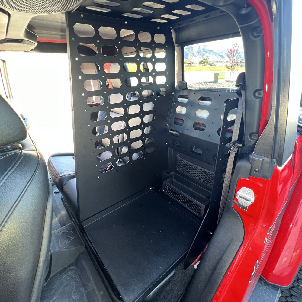 Rock Slide Engineering AC-RR-100-JT4 Rear Seat Cargo Rack for 20-26 Jeep Gladiator JT