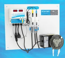 Rola-Chem – Ready to Mount Digital pH/ORP Chemical Controller System With One 12 GPD Pro Series 300 Pump – 554506