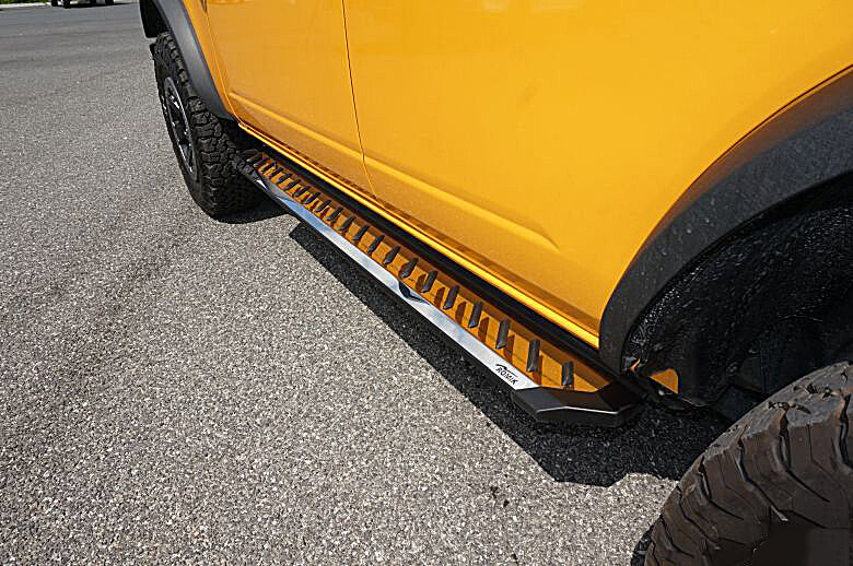 Romik 32388418 Running Board Side Steps RZR Side Steps for 21-26 Ford Bronco 4-Door