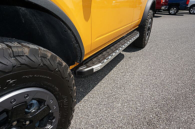 Romik Running Boards REC Side Steps for 21-26 Ford Bronco 4-Door