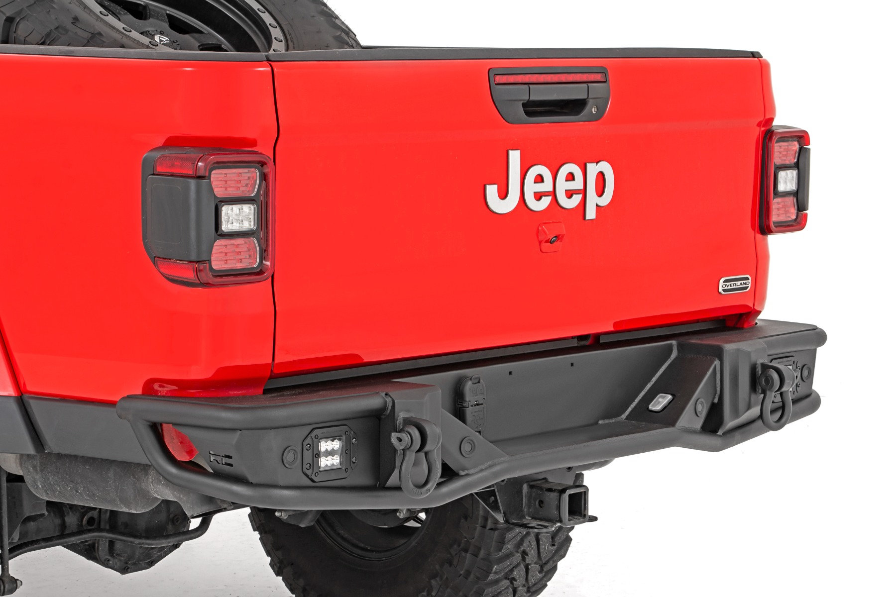 Rough Country 10650 Tubular Rear Bumper for 20-26 Jeep Gladiator JT