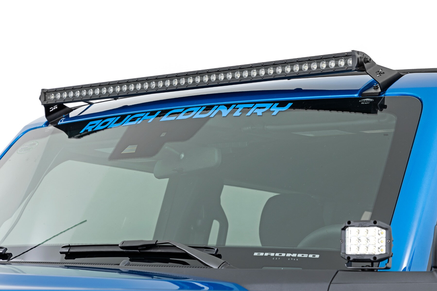 Rough Country 71041 LED Light Bar Kit - 40" for 21-26 Ford Bronco