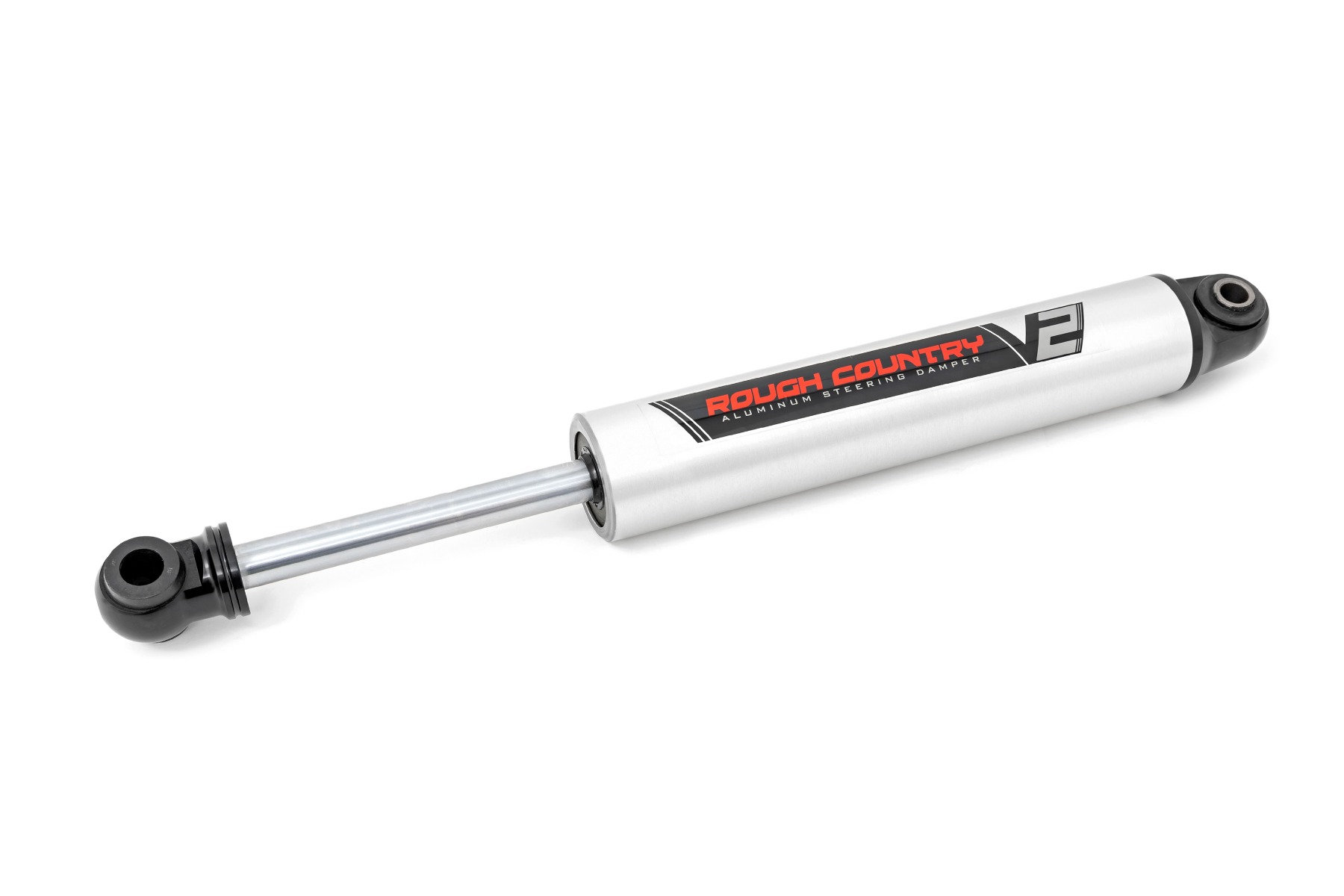 Rough Country 8730570 V2 Steering Stabilizer for 18-26 Jeep Wrangler JL & Gladiator JT