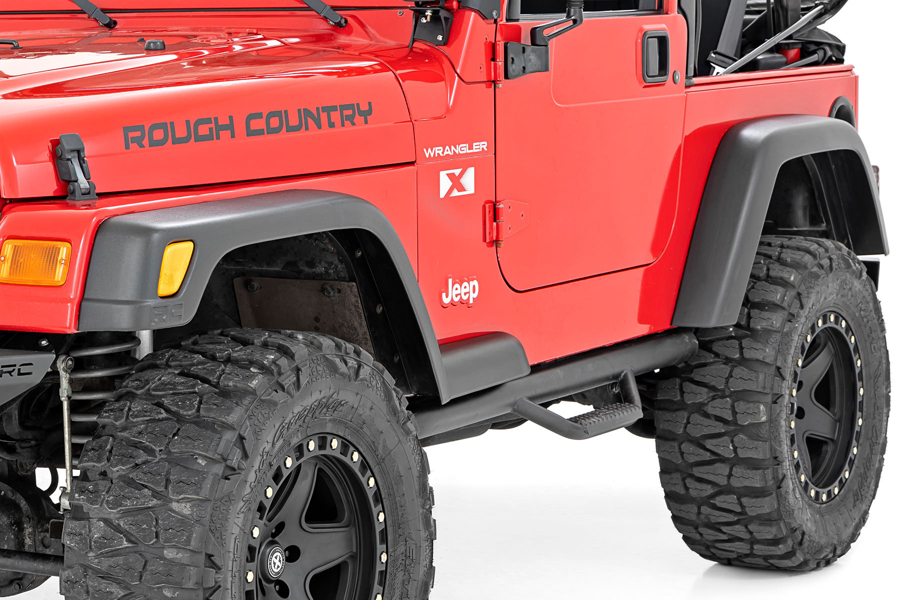 Rough Country 99033 5.5in Fender Flares for 97-06 Jeep Wrangler TJ