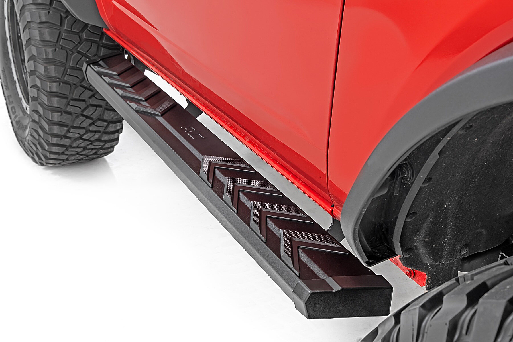 Rough Country 41008 BA2 Running Boards for 21-26 Ford Bronco 2-Door