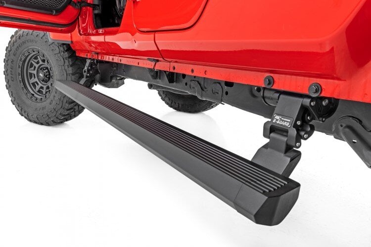 Rough Country PSR610530  Power Running Boards for 20-26 Jeep Gladiator JT