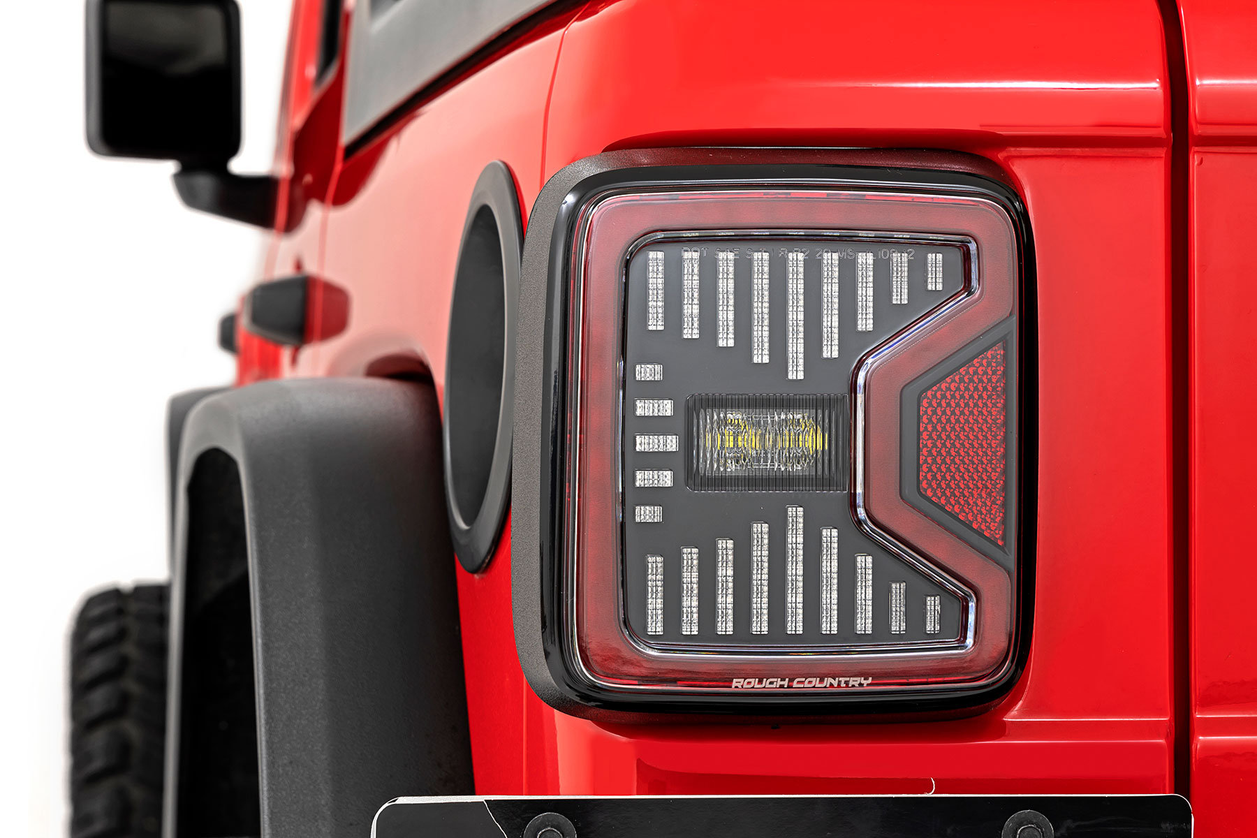 Rough Country RCH5900 LED Tail Lights for 18-26Jeep Wrangler JL