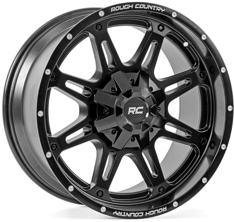 Rough Country Series 94 Wheel for 07-26 Jeep Wrangler JK, JL and Gladiator JT