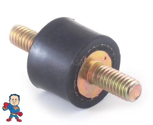 Rubber Vibration Dampener for Jacuzzi/Sundance Pump Motor – 3/4″ Thick, 5/16″ Thread