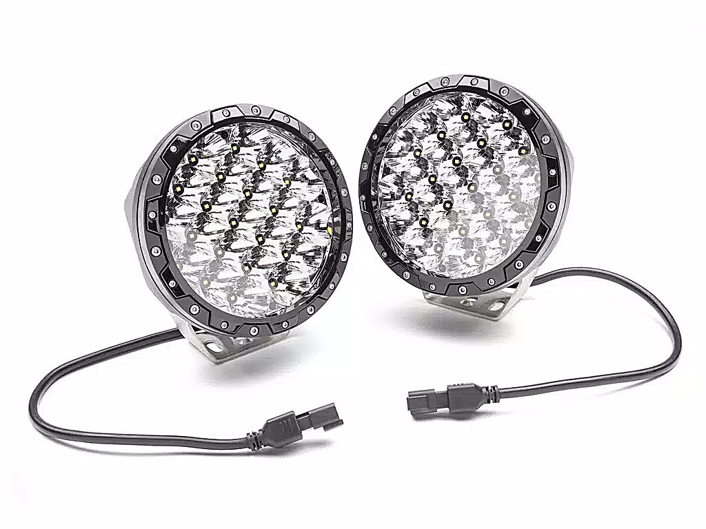 Rugged Ridge 15209.15 7" Round LED Lights for 18-22 Jeep Wrangler JL Unlimited & Gladiator JT