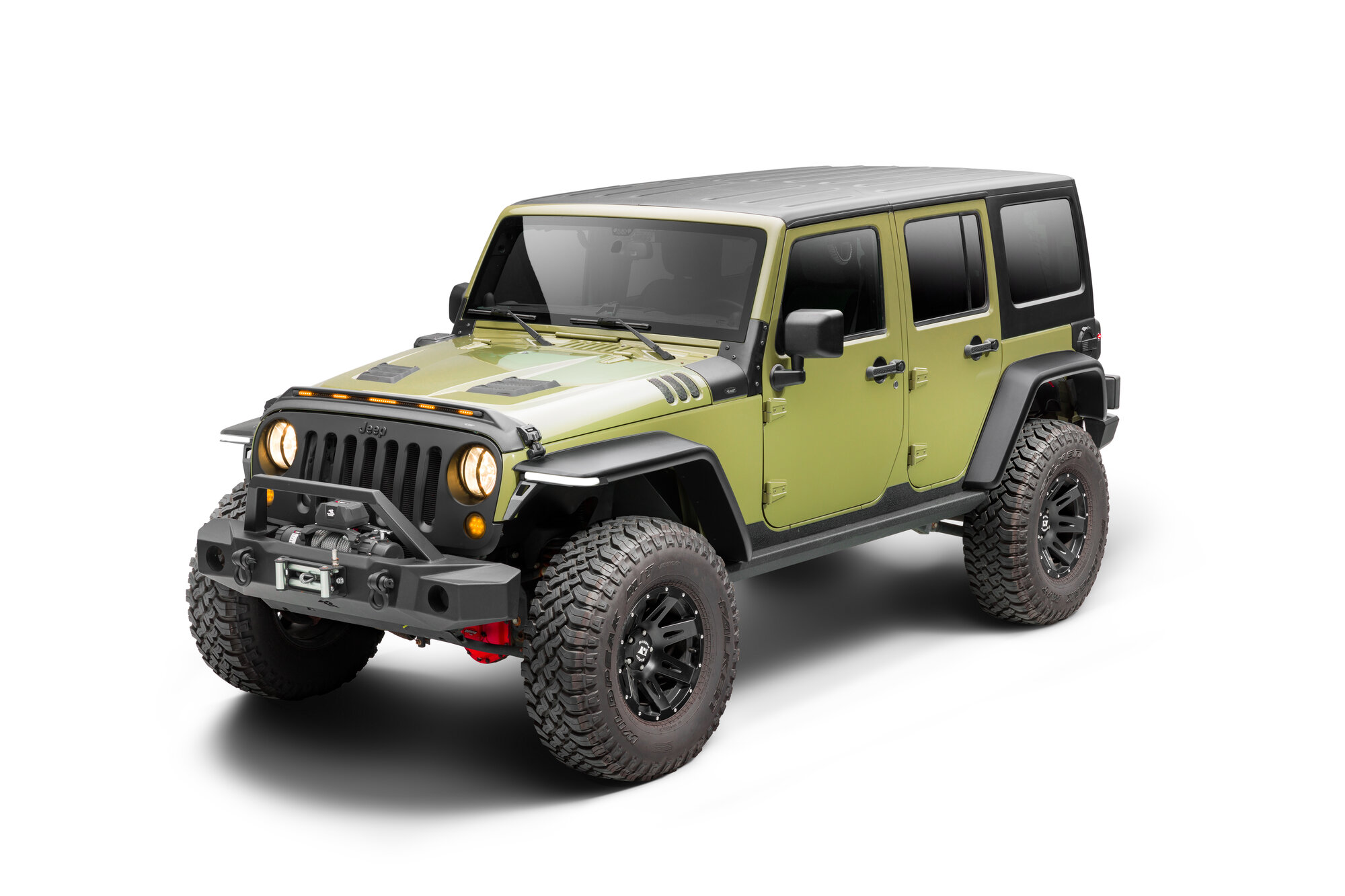 Rugged Ridge 11640.56Max-Terrain Fender Flares for 07-18 Jeep Wrangler JK