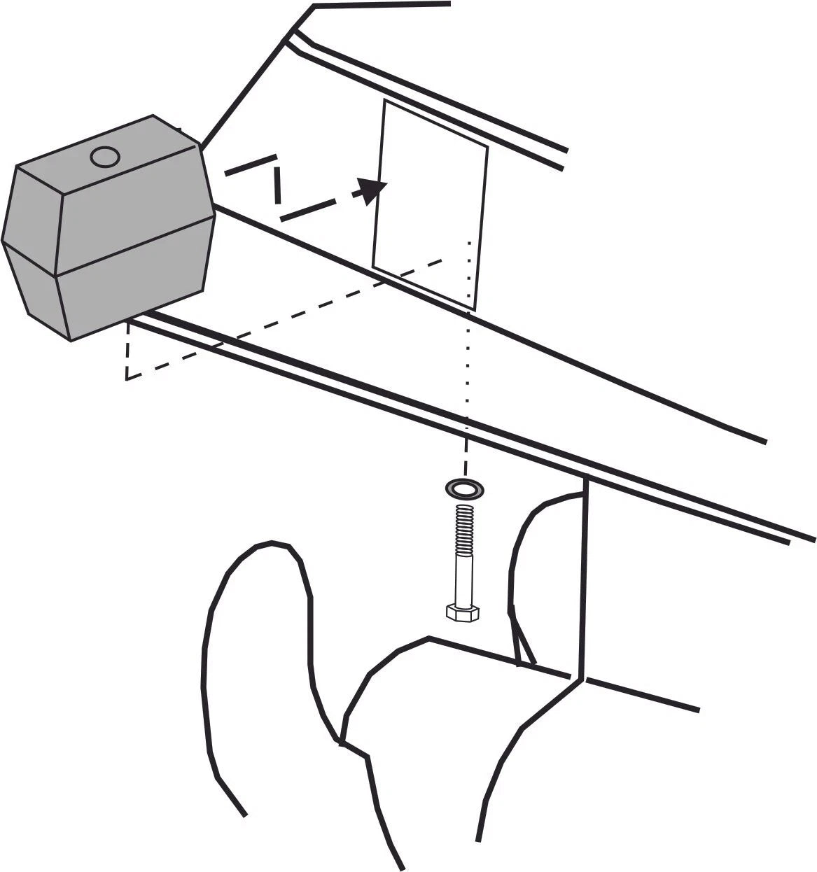 Zinc Anode Cube for OMC Johnson Evinrude (436745, 393023)