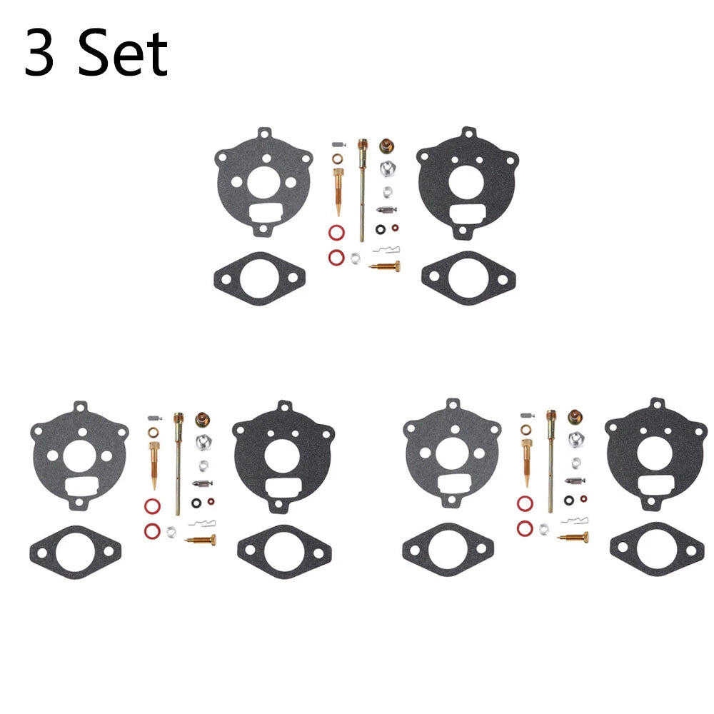 Set of 3 Carburetor Repair Kits for B&S 394693 291763 295938