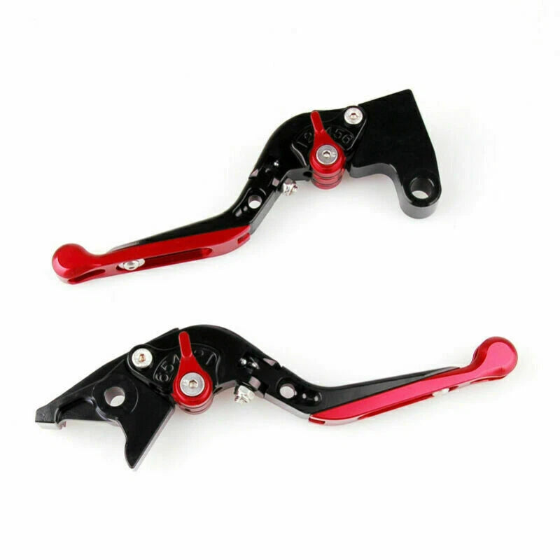 Adjustable Folding Brake Clutch Levers for Kymco AK550 (2017–2018) RED T9