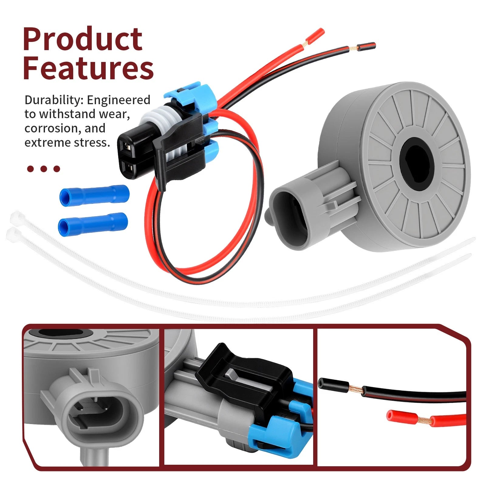 Gear Position Sensor with Harness for Polaris RZR XP 4, Turbo S, RS1 (2018–2023)