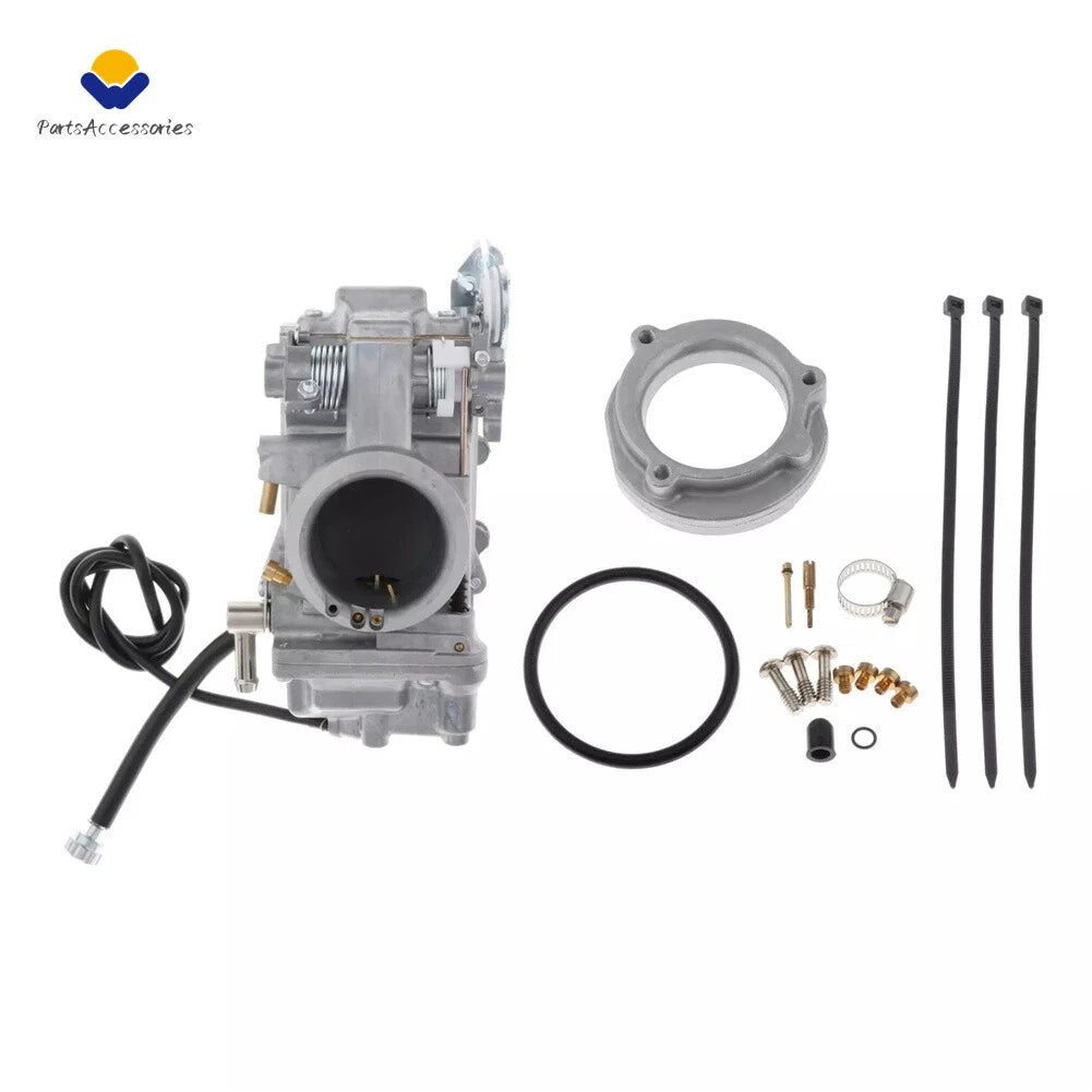 HSR45 45mm Smoothbore Carburetor + Choke Cable for Harley-Davidson EVO Twin Cam