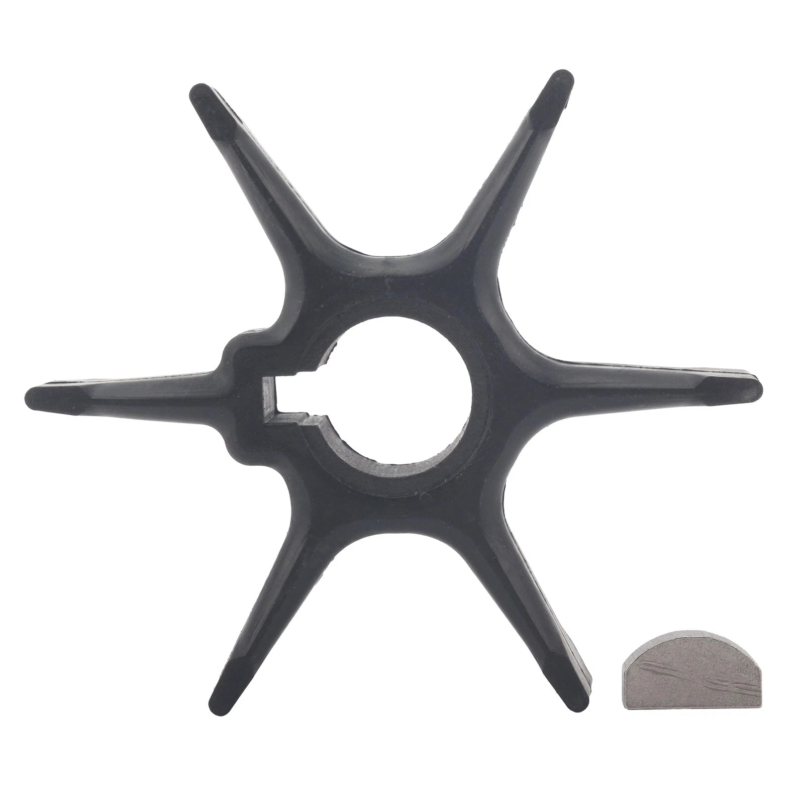 Set of 2 Boat Impellers & Keys for Suzuki DT14 DT15 DT25 DT28 (17461-93002, 17461-93001)