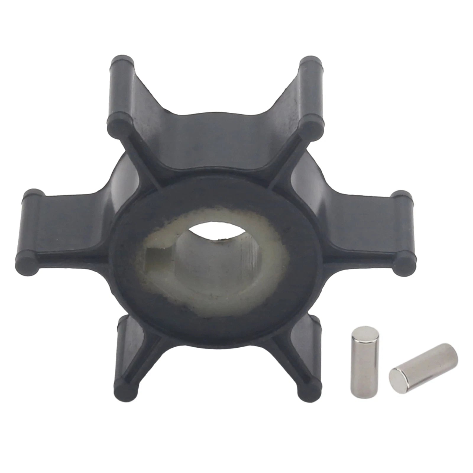 Water Pump Impeller & Key Pin for Mercury Mariner 2 HP Outboards (47-80395M)
