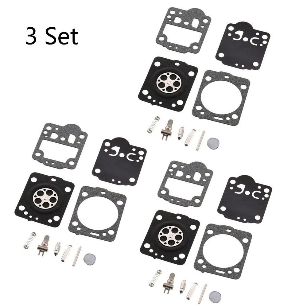 Set of 3 Carburetor Repair Kits for Husqvarna 235 236 240 435 (RB-149)