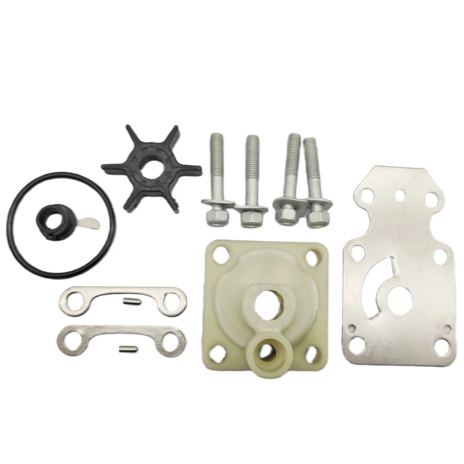 Water Pump Impeller Kit for Yamaha F 15C 20 (4 Stroke 15-20 HP) 6AH-W0078-00