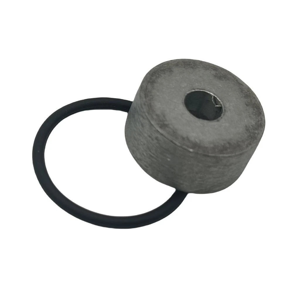 Round Zinc Anode with O-Ring for Suzuki Outboard (55321-87J01, 09280-22019)