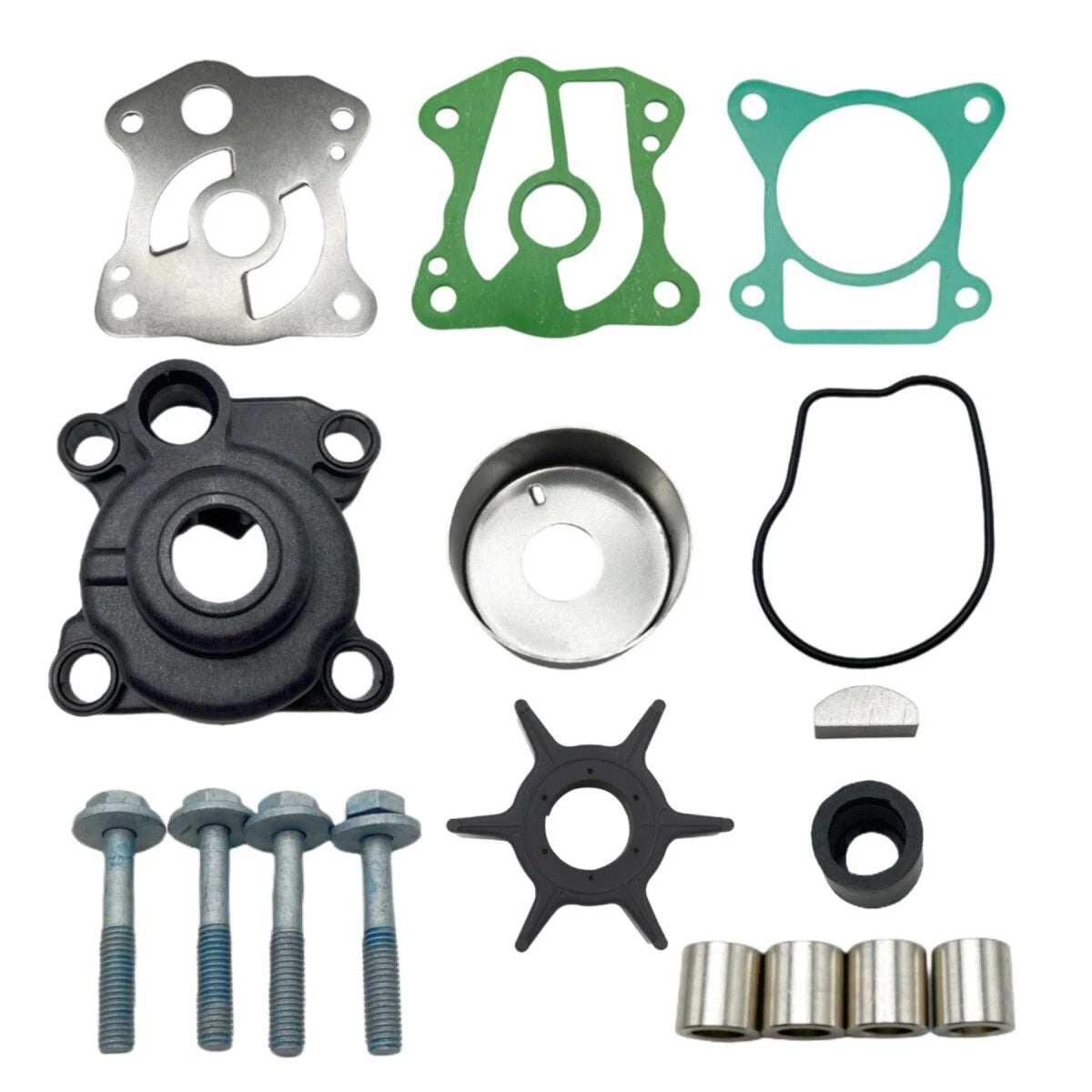 Water Pump Impeller Repair Kit for Honda 25/30hp BF25A/BF25D/BF30A/BF30D