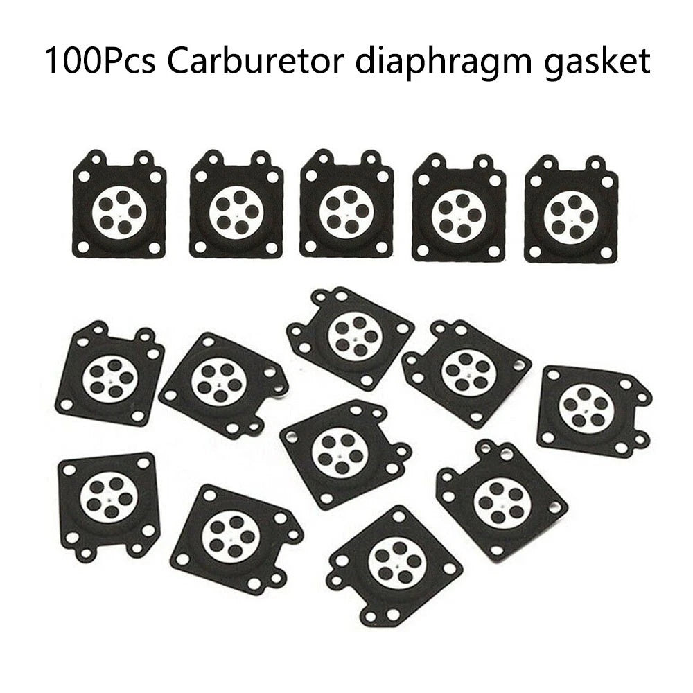 100Pc Carburetor Metering Diaphragm Repair for Walbro 95-526-9 95-526