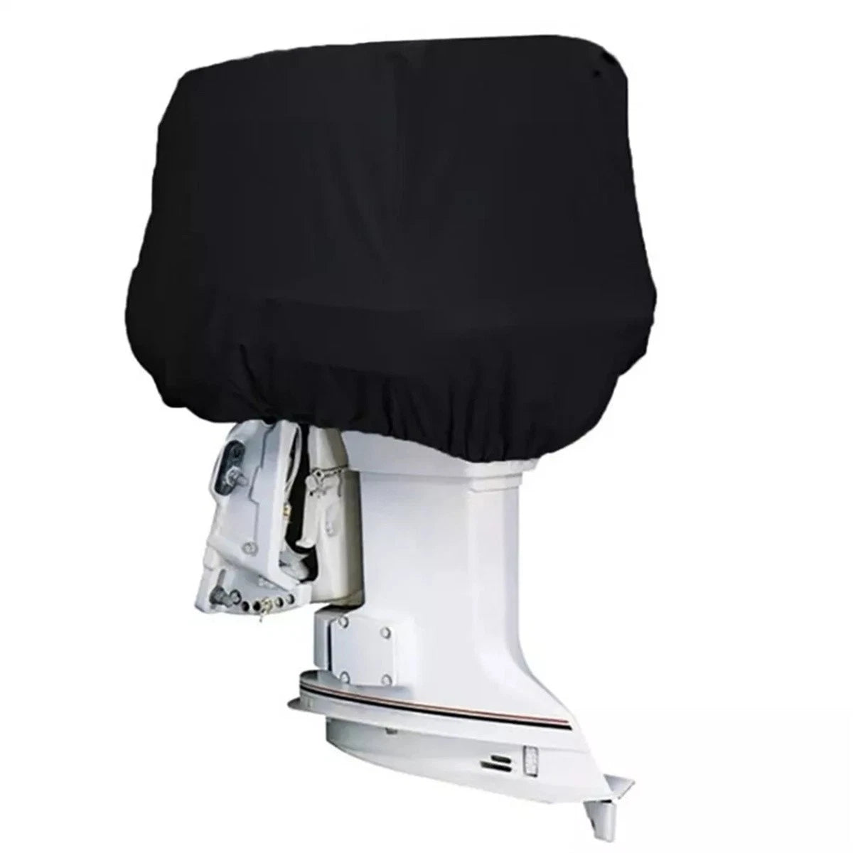 Outboard Motor Engine Cover for 15-30 HP (Universal, Black)