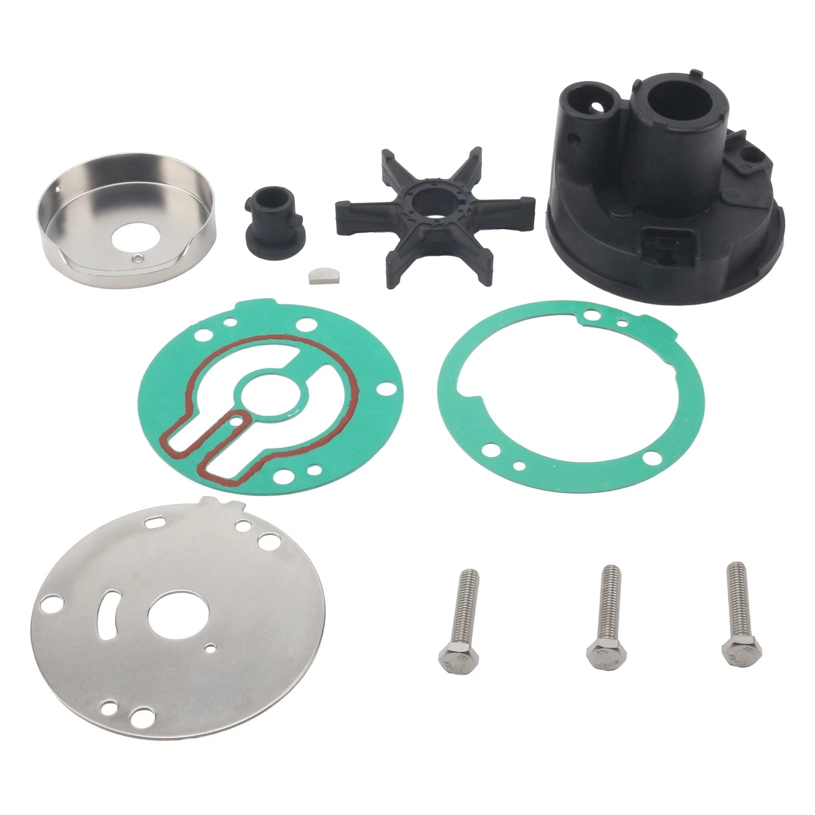 Water Pump Repair Kit for Yamaha 2-Stroke 25 30 HP Outboard Motor