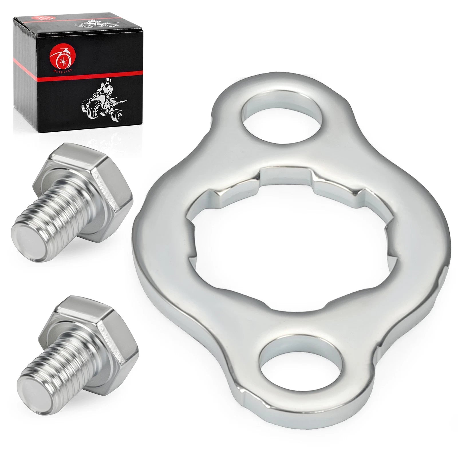 Front Sprocket Retainer Plate & Bolt for Honda XL80S (1980–1985)