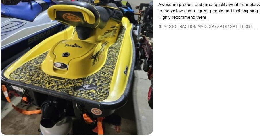 Traction Mats for Sea-Doo XP/XP DI/XP LTD (1997–2003)