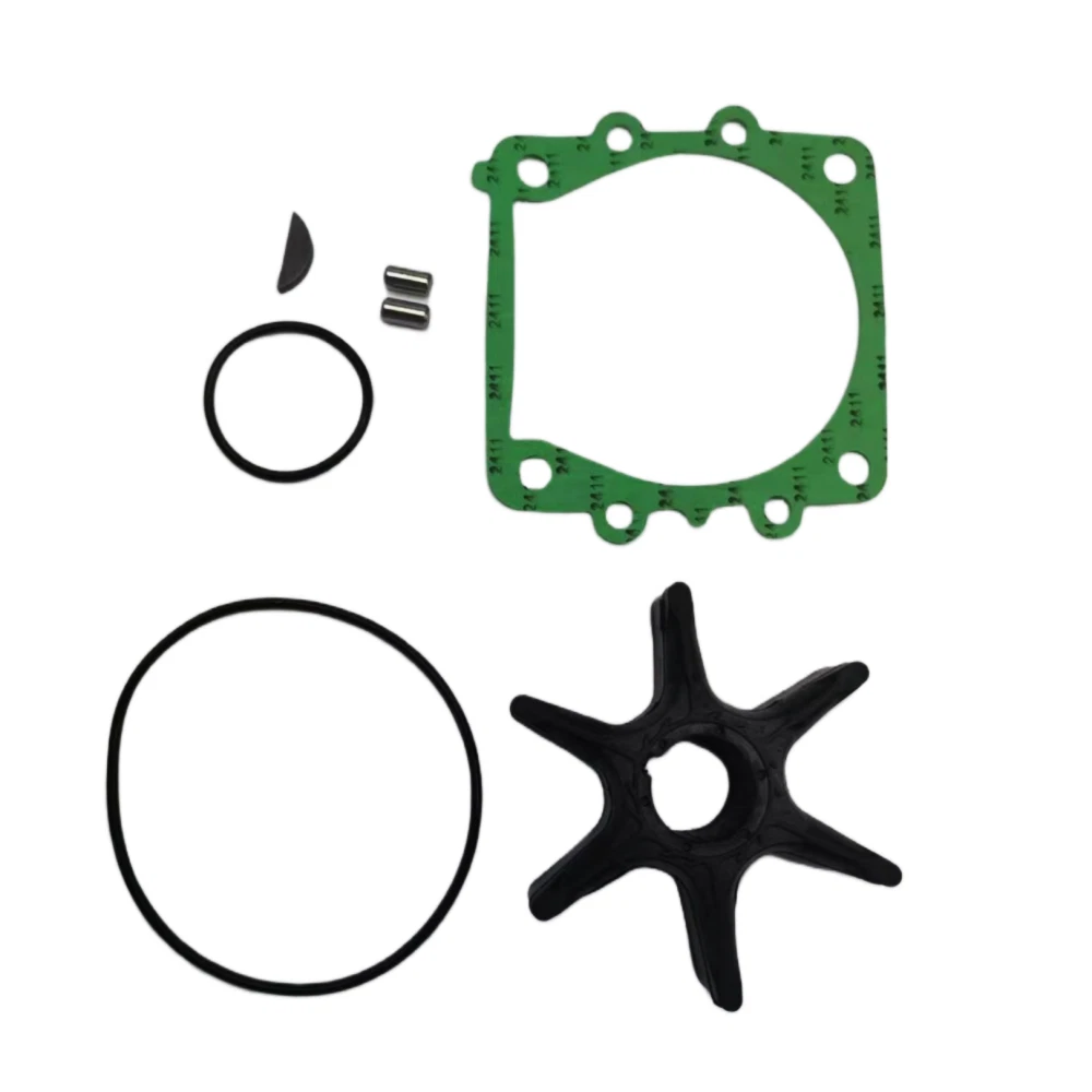Water Pump Impeller Repair Kit for Yamaha Outboard Engine (6E5-44352-01, 18-3071)