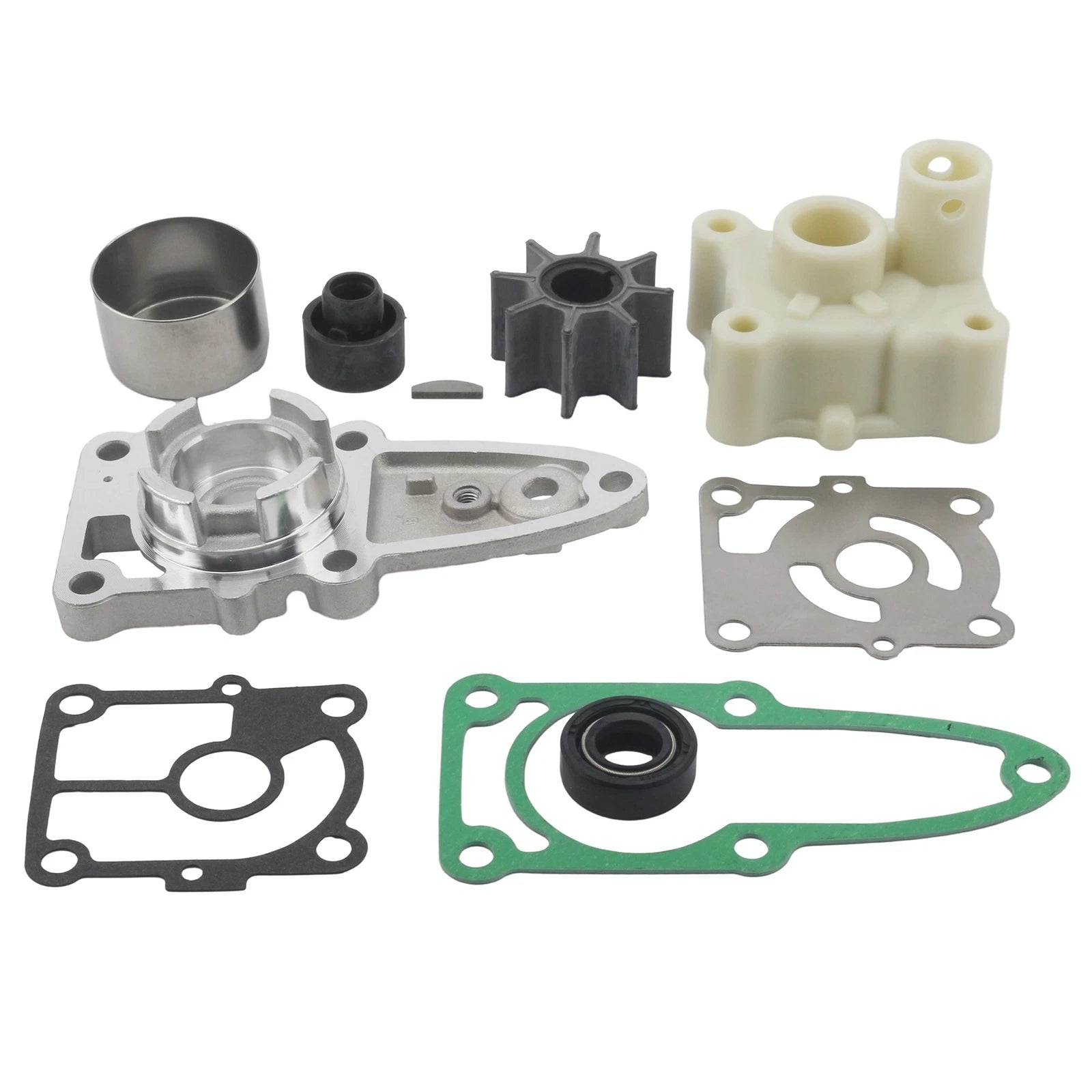 Water Pump Rebuild Service Kit for Nissan Tohatsu Outboard (3RS-87322, 3RS873221M)
