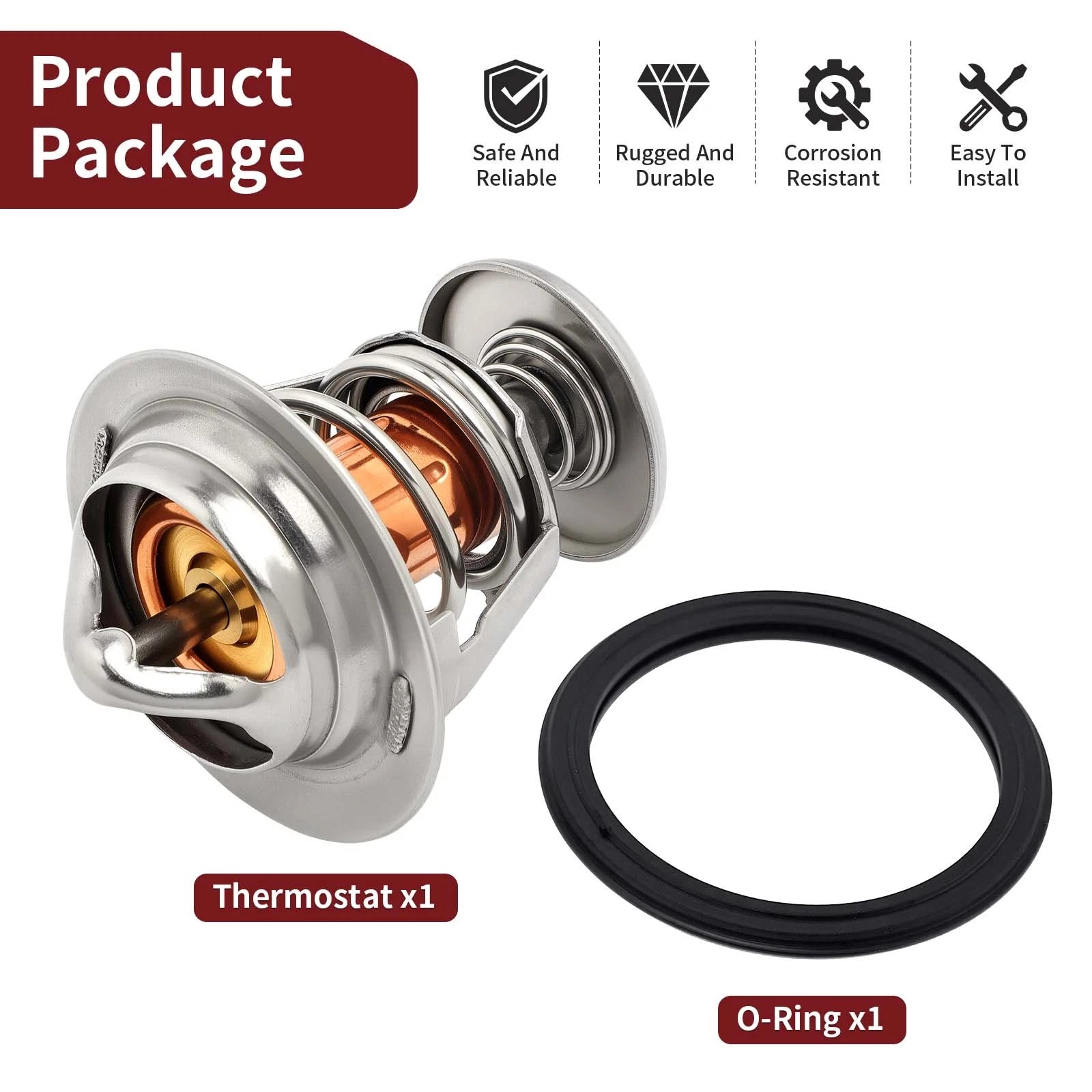 Thermostat O-Ring for Honda Rancher 420 TRX420FA/FE/FM/TE/TM/FPM/FPE/FPA (2007–2024)