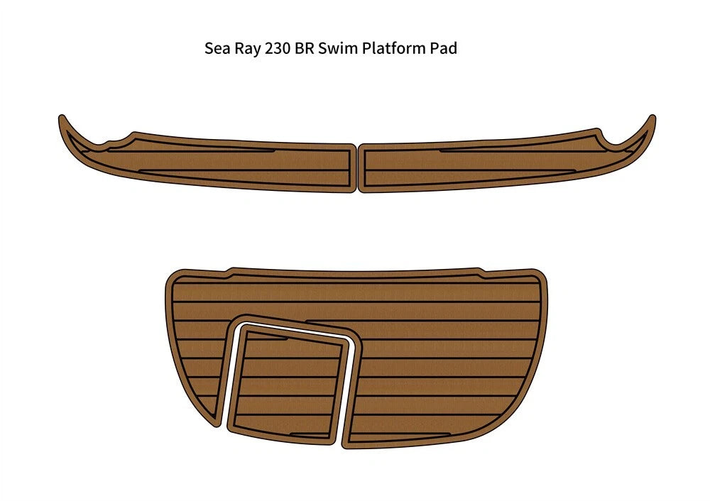 EVA Foam Swim Platform Pad for Sea Ray 230 BR