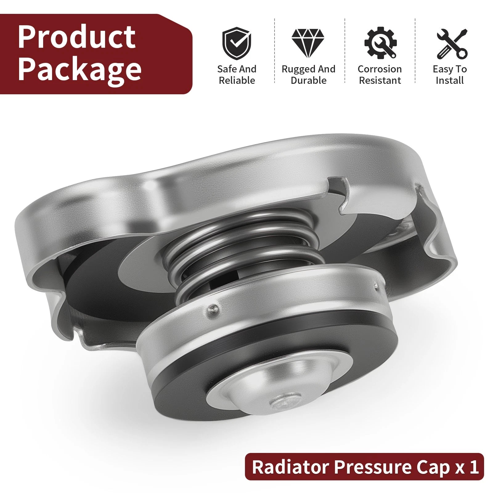 Radiator Cap for Can-Am Outlander 400 450 570 650 700 800 850 1000 (2006–2023) MAX 709200207